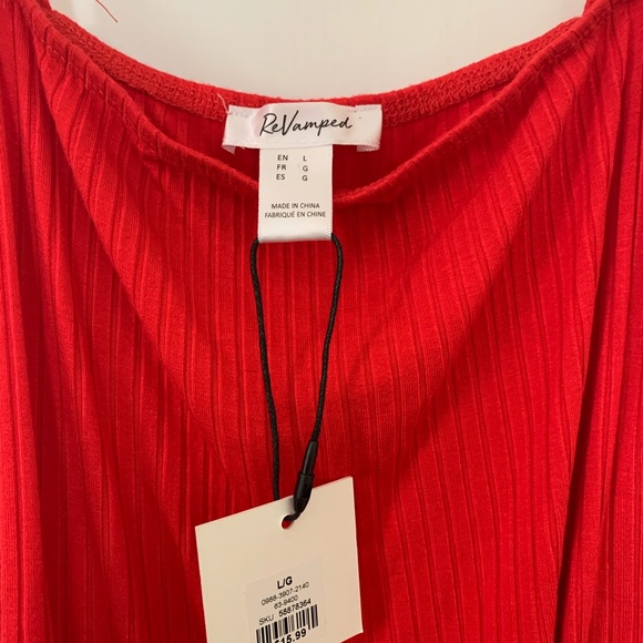 Red body suit - Picture 2 of 4